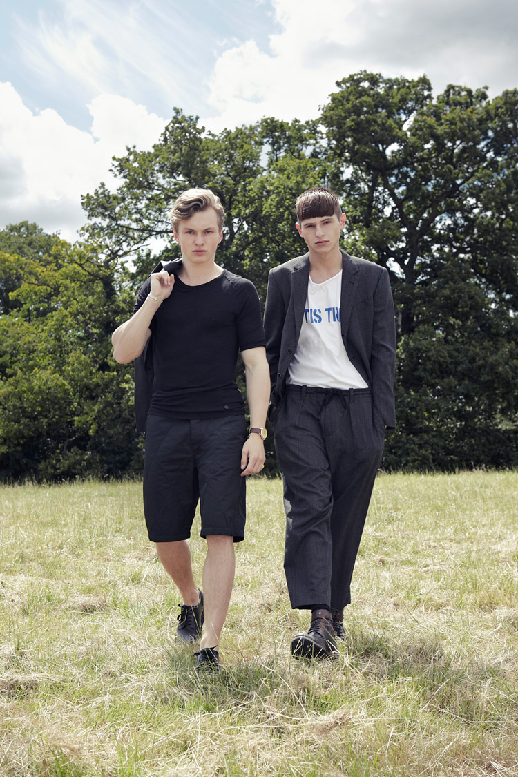 James Gibbs & Daniel Jay-Jones by Tom Buck for Gay Times