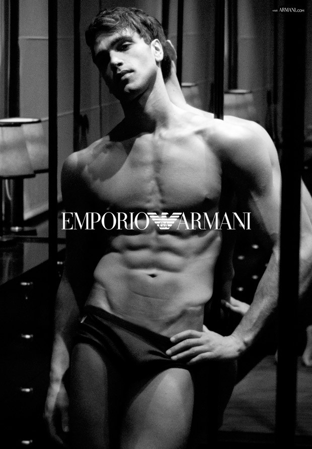 Emporio Armani Underwear Fall 2012 ad campaign