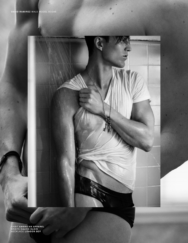 Men and Underwear on X: Model David Serrano photographed by @HansFahrmeyer  in vintage underwear by @CalvinKlein . See more:    / X