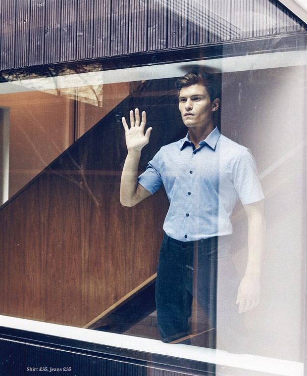 Oliver Cheshire For Attitude Magazine By Mark Cant