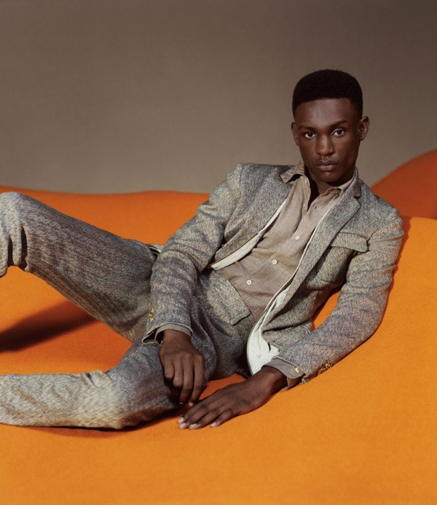 Victor Ndigwe & Troy N Model TOM FORD Spring Summer 2021 Collection