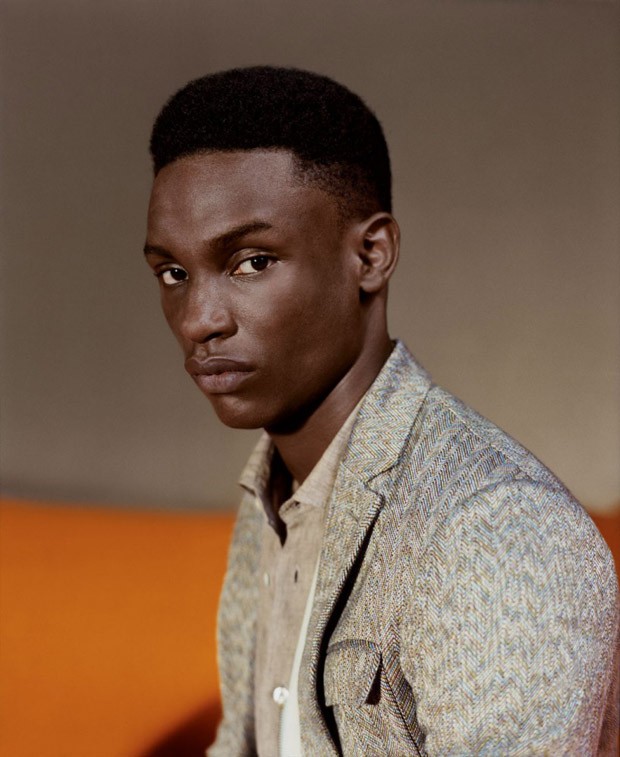 Victor Ndigwe & Troy N Model TOM FORD Spring Summer 2021 Collection