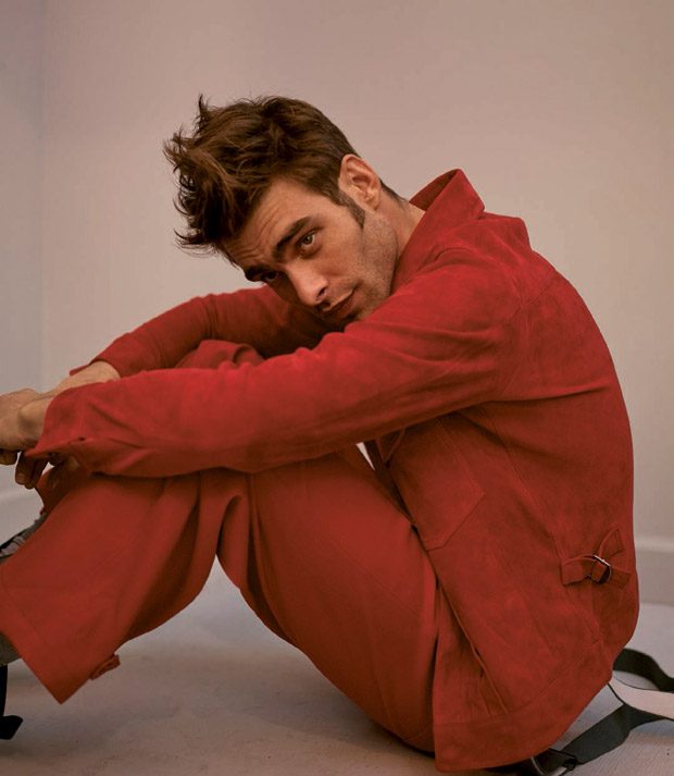 Jon Kortajarena Hailey Baldwin Star In Bazaar Spain Cover Story