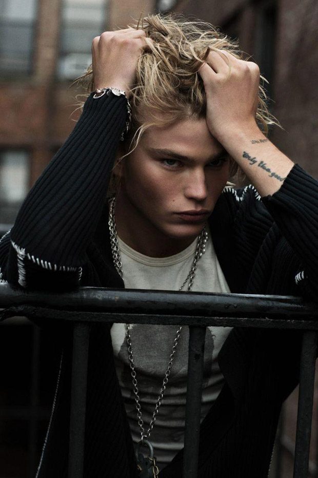 Jordan Barrett taps into his inner child in Louis Vuitton for RUSSH