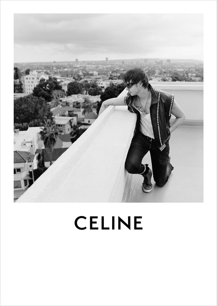 CELINE HOMME Portrait Of A Musician Julian Casablancas