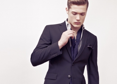 Steven Chevrin is Dapper at Dusk for Reiss