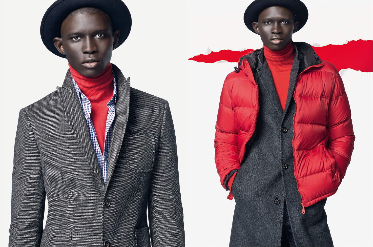 Dae Na, Fernando Cabral & Sebastian Sauvé for Benetton Fall Winter 2012