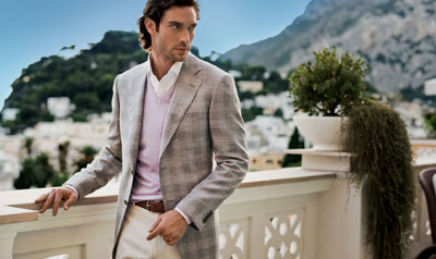 Donny Lewis for Pal Zileri Spring Summer 2011