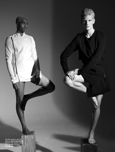 Erik Sage & Marcell Harris for Geil Magazine