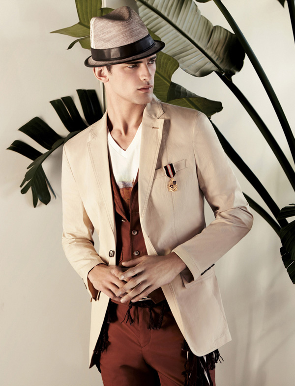 Sean O’Pry for Basso Spring Summer 2011