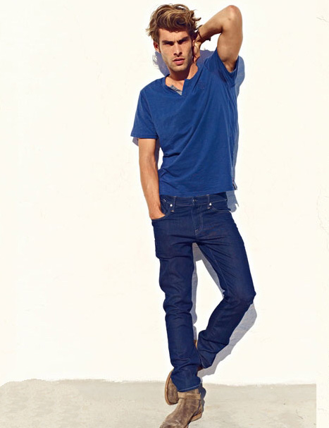 Adam Senn & Jon Kortajarena for Mavi Jeans Spring Summer 2012