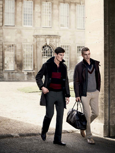 Owen Steuart & Will Chalker for Kent & Curwen Fall Winter 2011.12