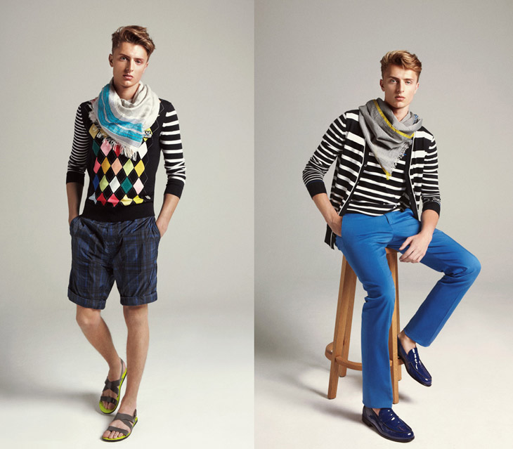 Max Rendell for Pringle 1815 Spring Summer 2013