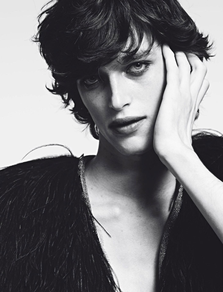 Reuben Ramacher by Hedi Slimane for i-D Magazine