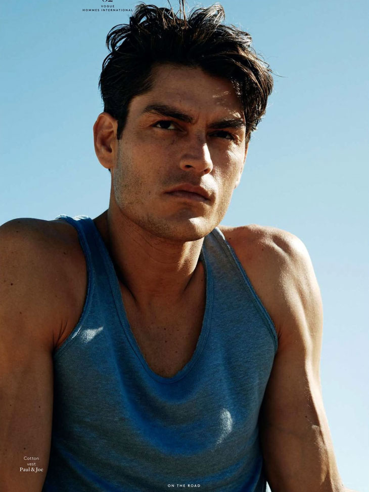 Tyson Ballou by Philippe Vogelenzang for Vogue Hommes International