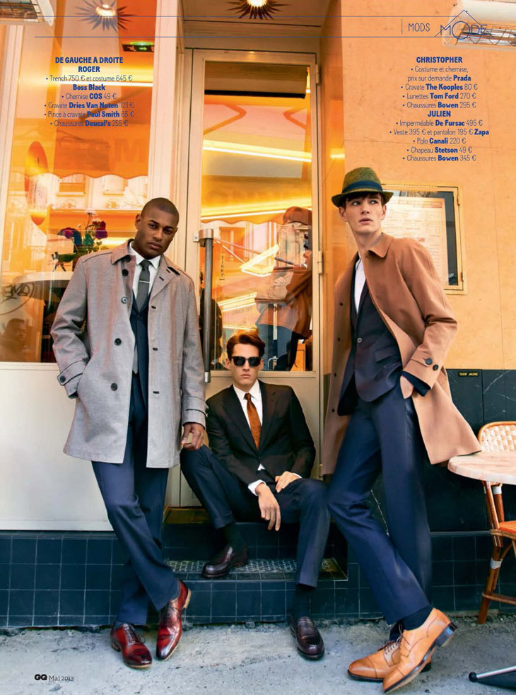 Christopher Michaut & Roger Dupe by Dimitri Coste GQ France