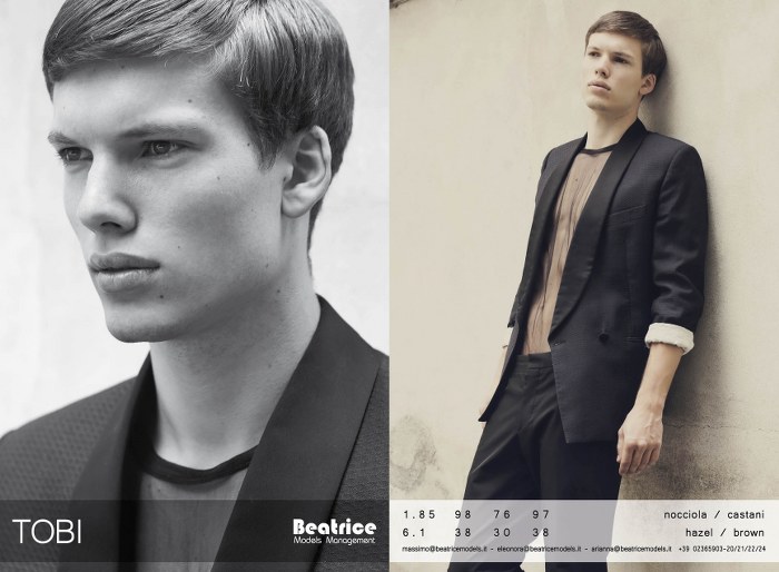 Beatrice Models in Milano SS14 Men’s Show Package