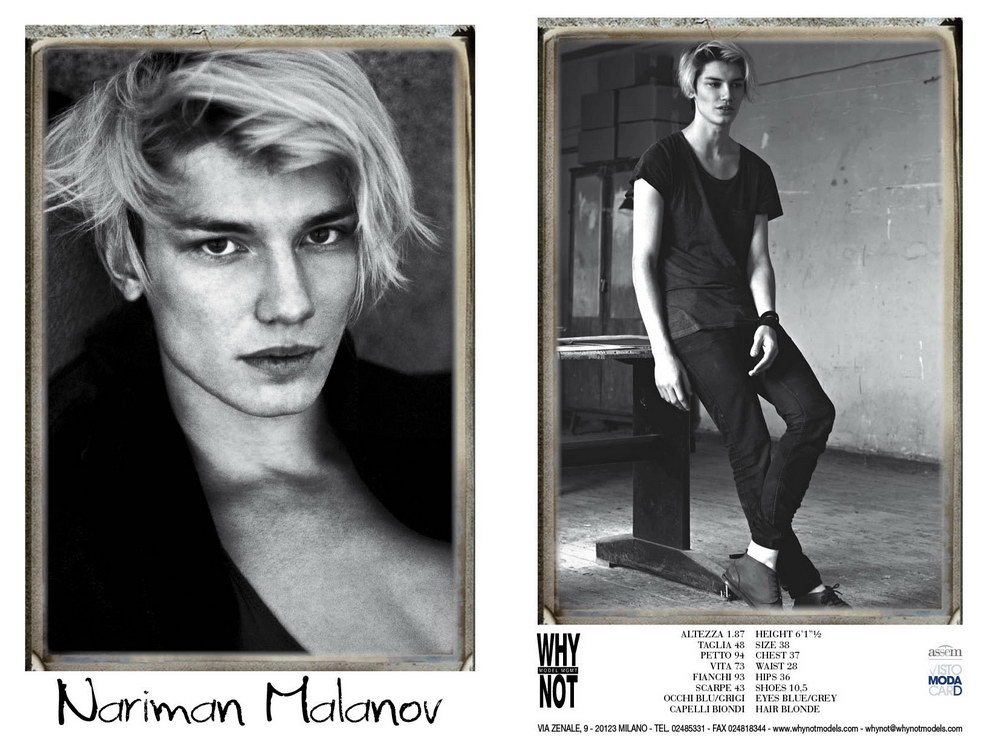 Why Not Models in Milano SS14 Men's Show Package