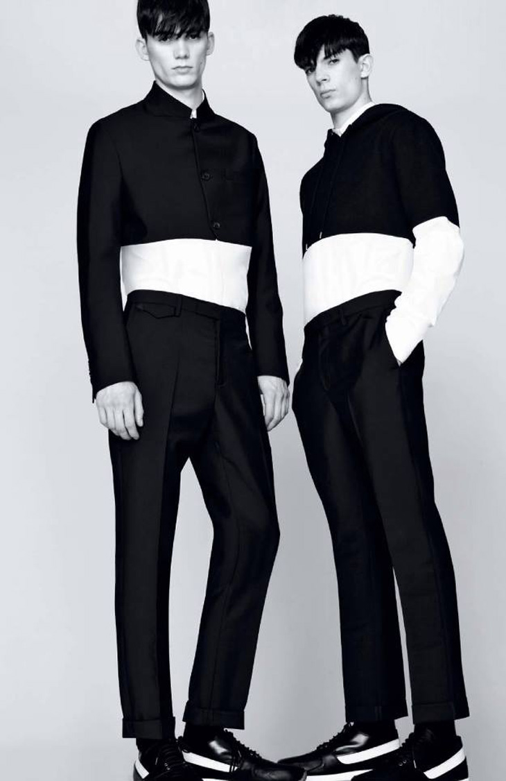 Matthieu, Baptiste and Georges for Kris Van Assche Autumn Winter 2013