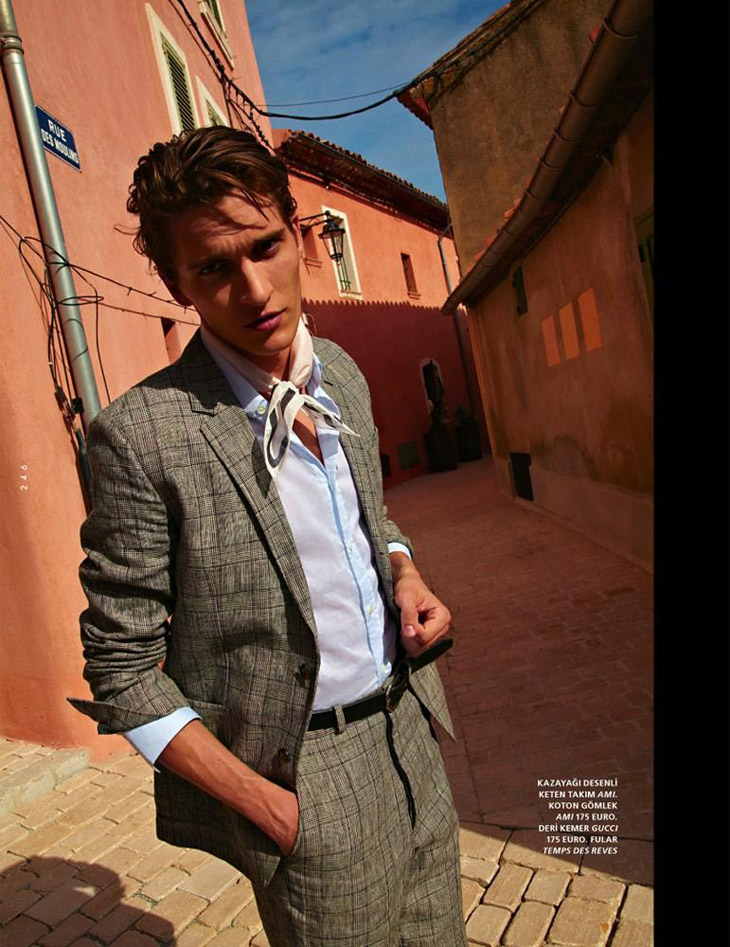 Matvey Lykov for L'Officiel Hommes Turkey