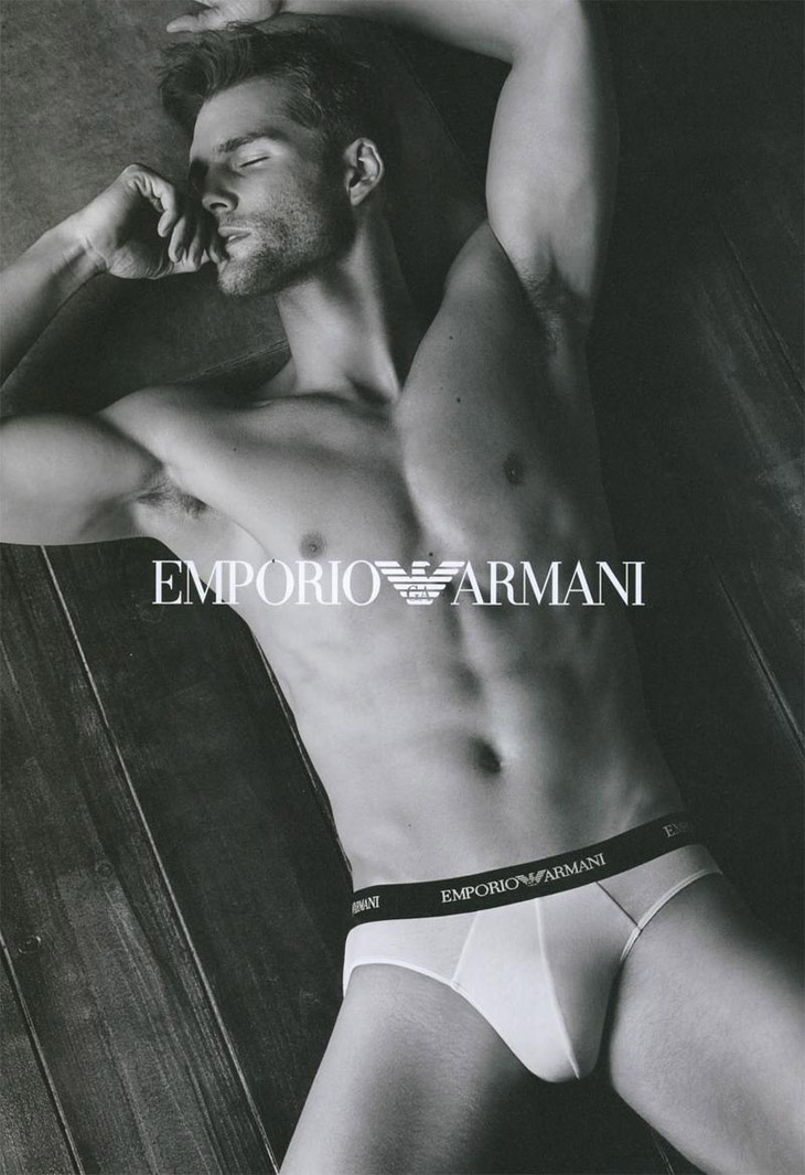 Tomas Skoloudik for Emporio Armani Underwear FW13
