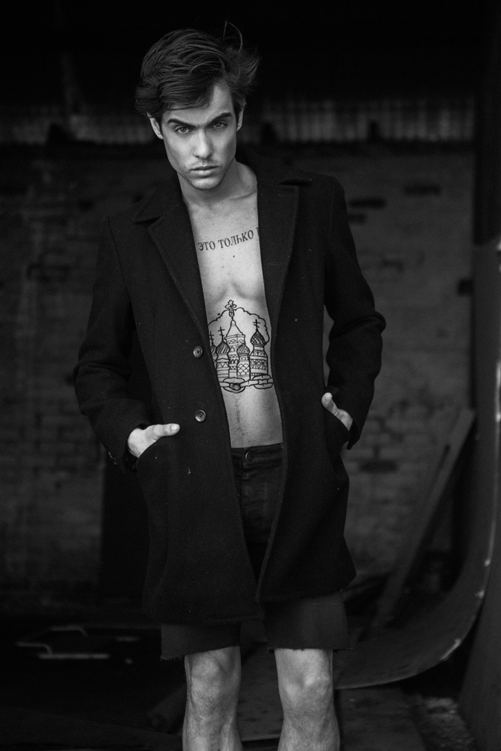 Dark Imaginations ft Sunny Burns by Cameron Mackie for Male Model Scene