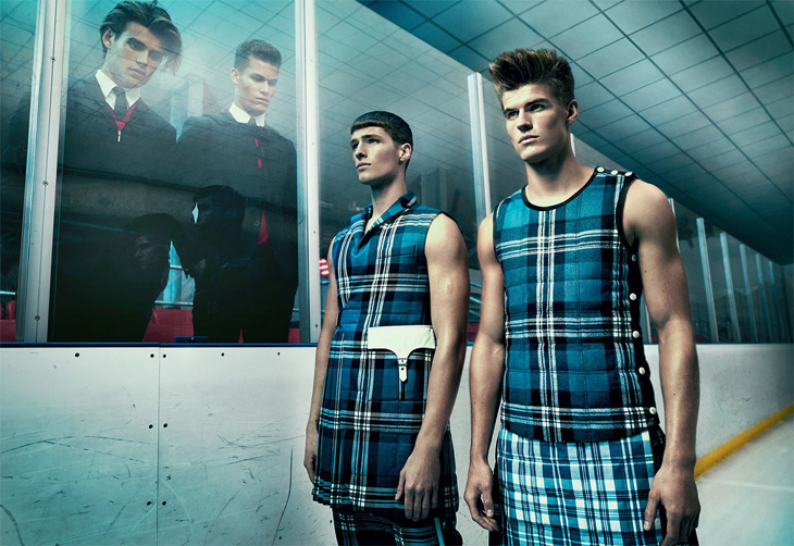 Matt Woodhouse, Edward Wilding, Tyler Maher & Pietro for GQ Style China