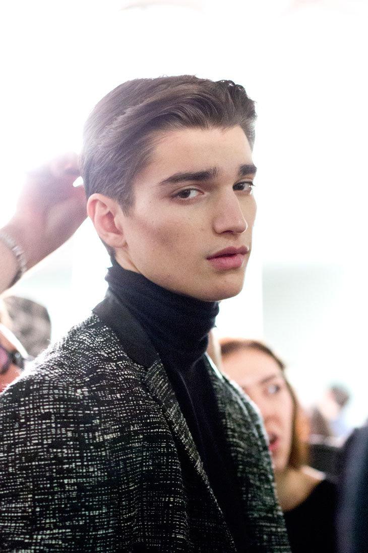 CoSTUME NATIONAL Homme FW14 Backstage in Milano