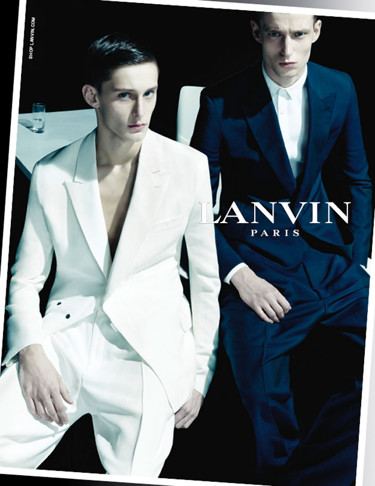 Lanvin Menswear Featuring Alexander Faye, Jeremy Matos, Laurie Harding