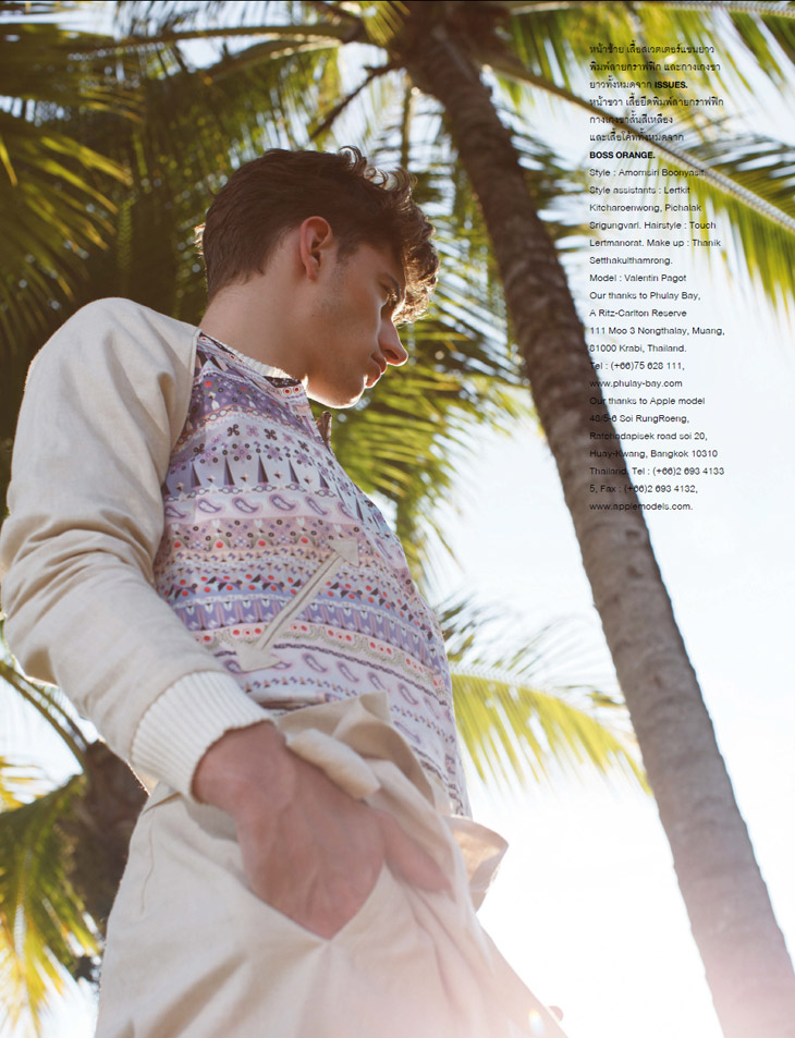 Valentin Pagot for Numero Thailand by Toadd Anthony Tyler