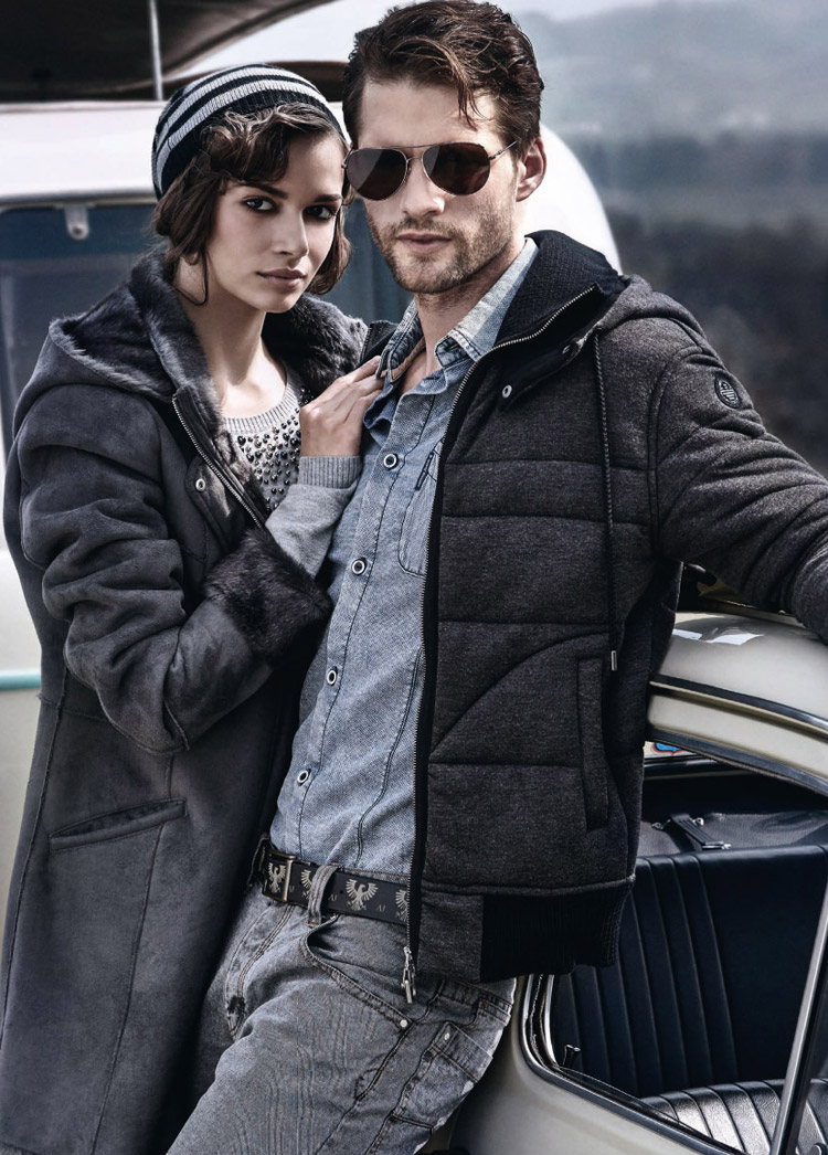 Fabio Mancini & Tomas Skoloudik for Armani Jeans FW14.15