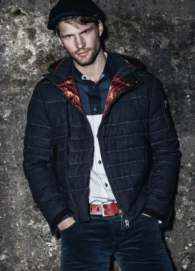 Fabio Mancini & Tomas Skoloudik for Armani Jeans FW14.15