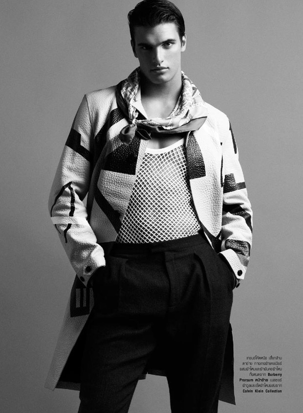 Matthew Terry by Natth Jaturapahu for Bazaar Men Thailand