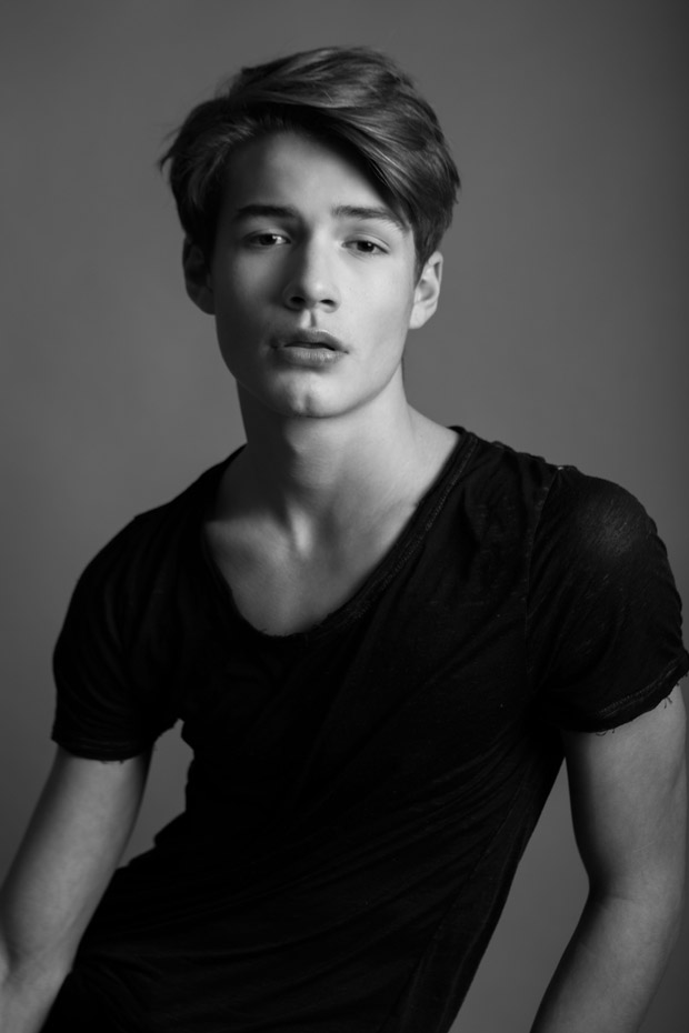 Andreas Praeg at Kult Models by Sasha Ivanov