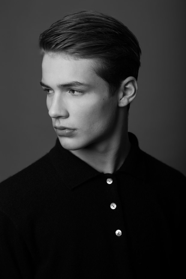 Andreas Praeg at Kult Models by Sasha Ivanov