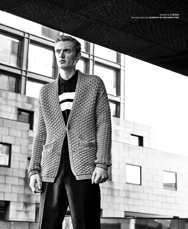 Dirk van der Graaf for Essential Homme by Adriano Russo