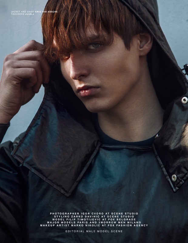 Filip Timotijevic by Igor Cvoro for Male Model Scene