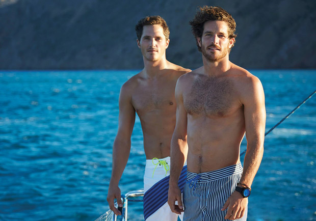 Ollie Edwards & Justice Joslin for Nautica SS15