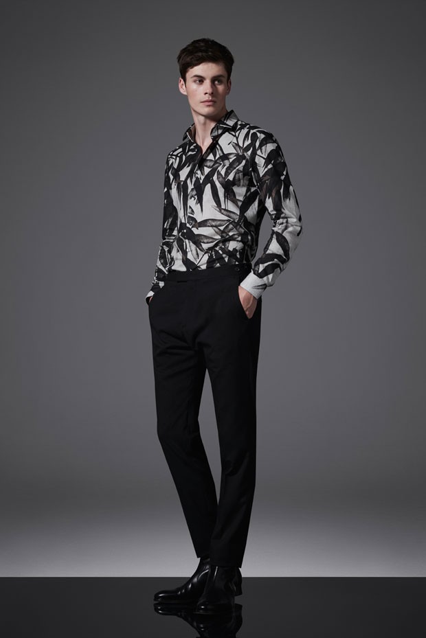 Joe Collier Models REISS Menswear Autumn Winter 2015