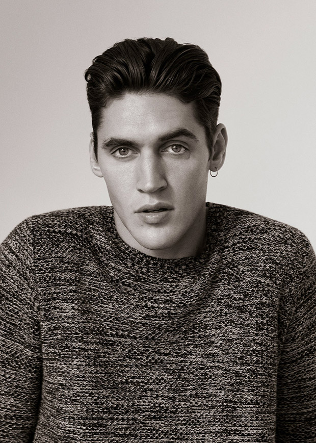 Isaac Carew for Pull & Bear Black Label FW15