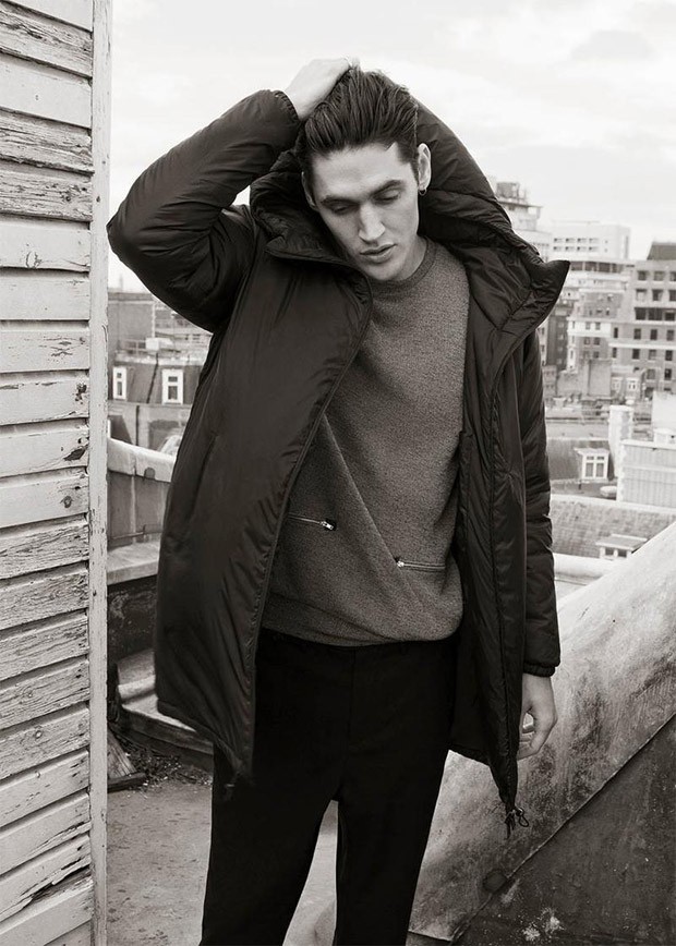 Isaac Carew for Pull & Bear Black Label FW15