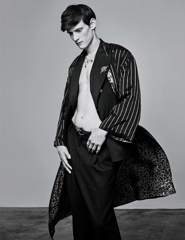 Dane Bell & Adam Butcher by David Urbanke for WWD