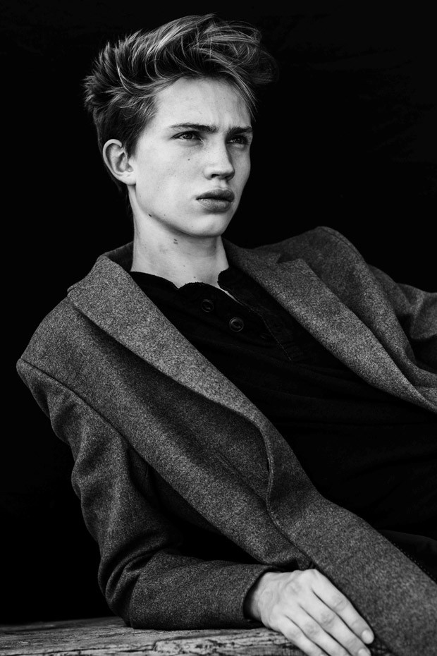 Gregoire Dangais at M Management by Ben Fhorer