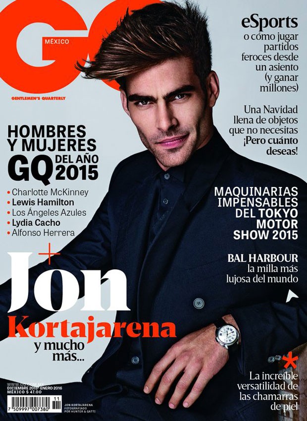 Supermodel Jon Kortajarena fronts GQ Mexico - Male Model Scene