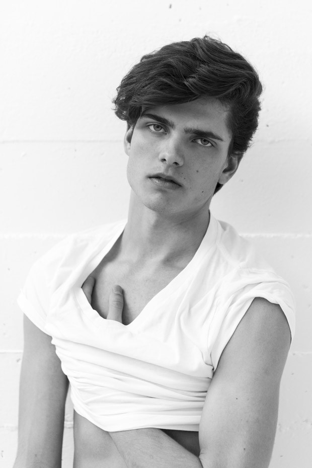 Fresh Face Sasa Lukic by Photographer Philippe Girard