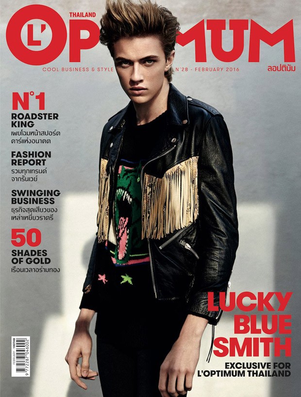 Lucky Blue Smith for L'Optimum Thailand February 2016