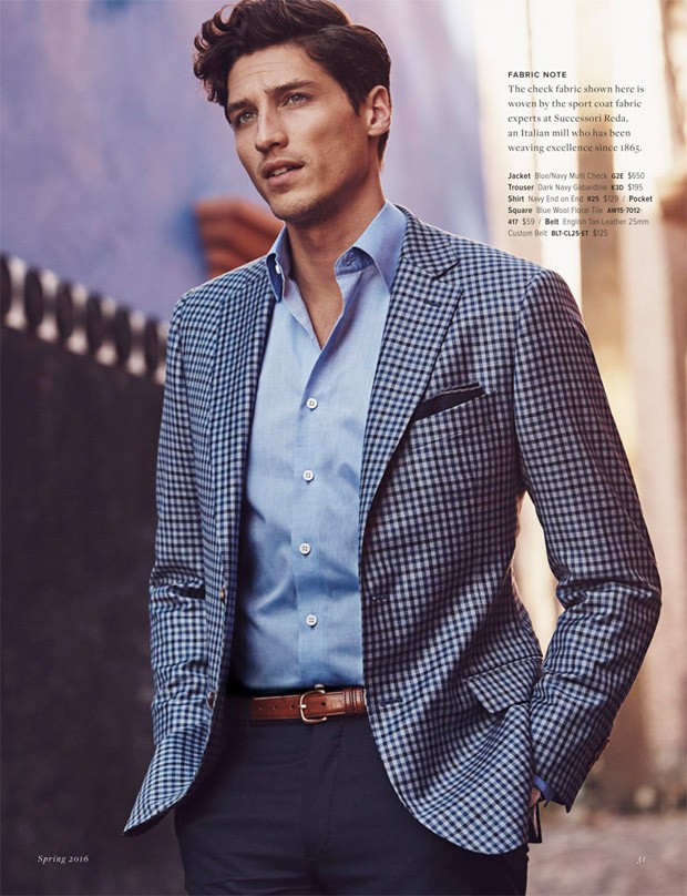 Ryan Kennedy, Claudio Monteiro & Berthil Espegren for J.Hilburn SS16