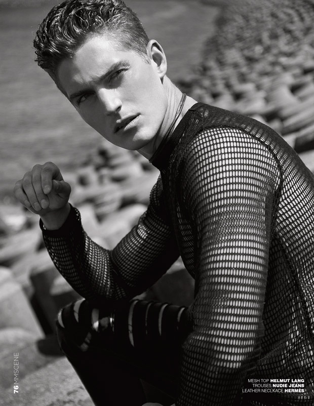 Marcus Stewart for MMSCENE Magazine by Pat Supsiri