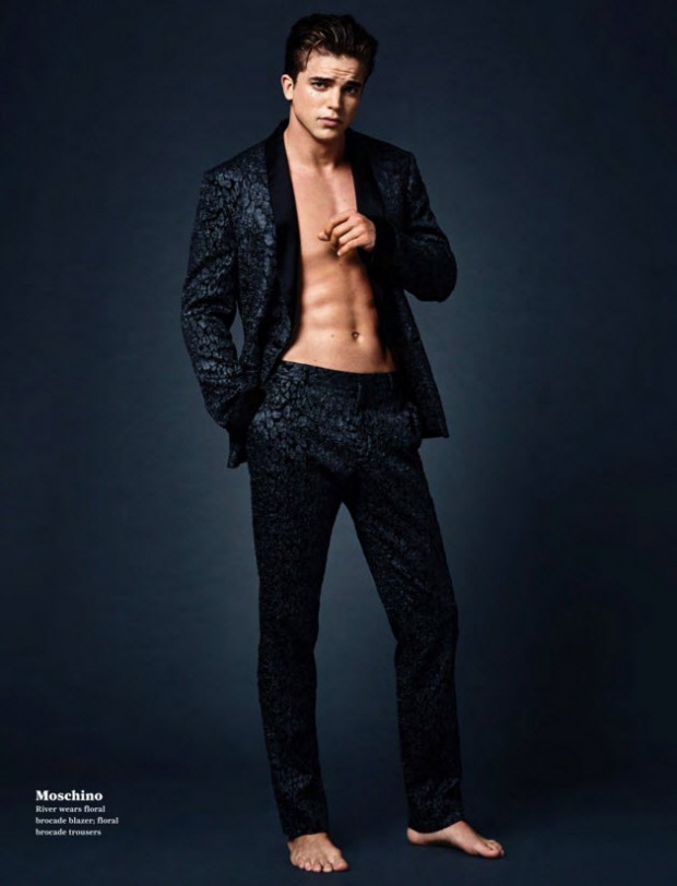 River Viiperi Lands The Cover of ATTITUDE Magazine - Male Model Scene