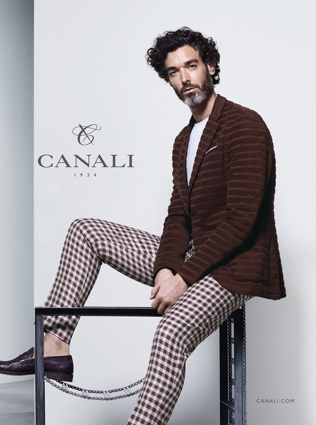 Richard Biedul for Canali Spring Summer 2016